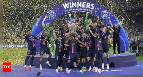 PSG win first Champions League title with historic 5-0 victory over ...