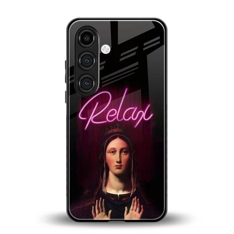 Relax Phone Case for Samsung Galaxy S25 FE | Glass Case – Boujee
