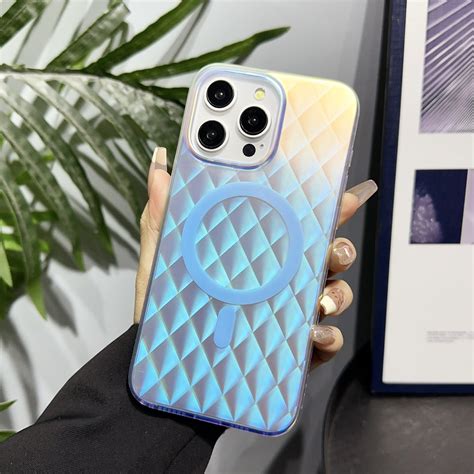 Laser Gradient Drop-resistant Frosted Magnetic iPhone Case – The Elite ...