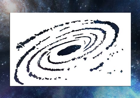 Milky Way Galaxy Drawing