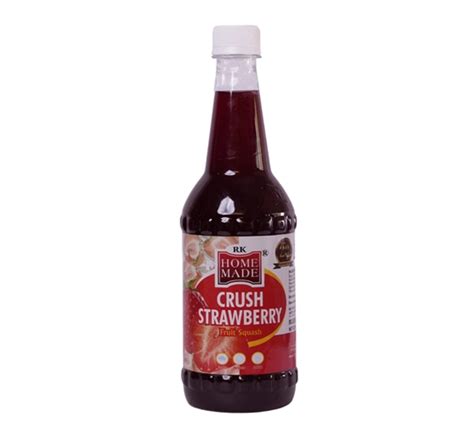 Buy Crush Stawberry Syrup Online from RK Home Made at Best Price