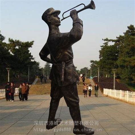 红色文化主题抗战革命青年玻璃钢吹喇叭小红军人像雕塑|纯艺术|雕塑|港城雕塑 - 原创作品 - 站酷 (ZCOOL)