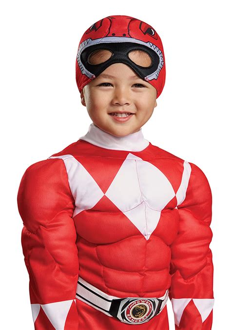 Power Rangers Red Ranger Muscle Toddler Costume