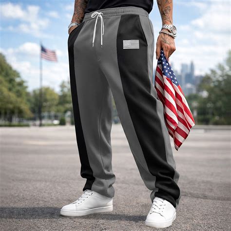 Men's Sweatpants Straight Leg Sweatpants Drawstring Pocket Elastic ...