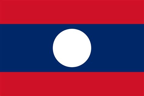 Flag of Laos | Flagpedia.net