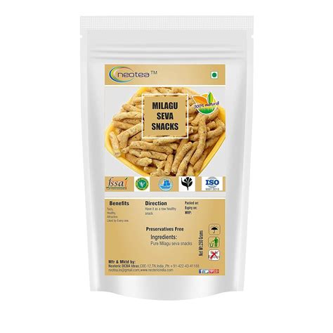Neotea Pepper Sevu Milagu Sev Snacks Special Milagu Sevu- Tea & Coffee ...