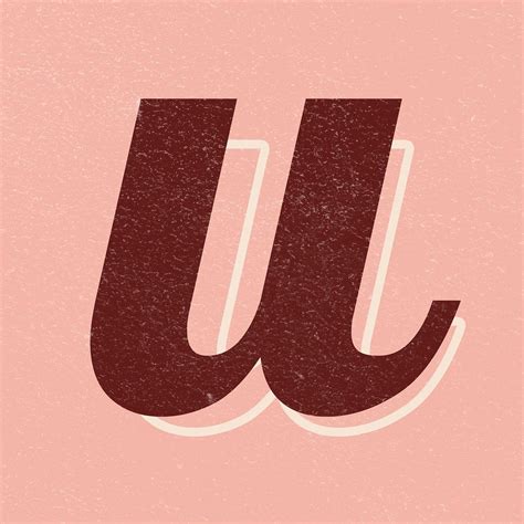 U Lettering Design 的图像结果