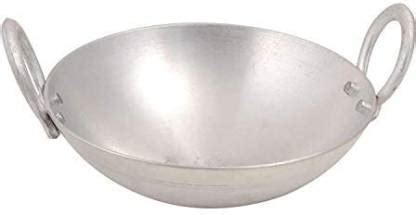 TREANDCARD Aluminium kadhai Premium Range of Aluminum Kadhai Deep Kadai ...