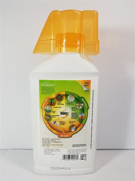 Roundup Concentrate Poison Ivy Killer And Tough Brush Killer Weeds ...