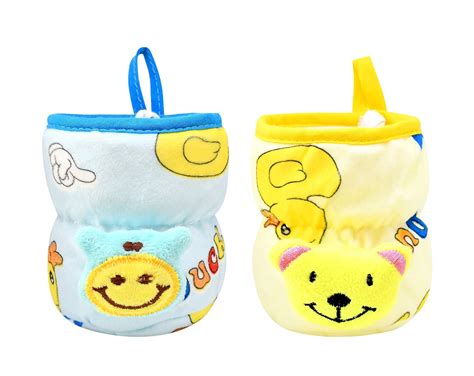 Buy THE LITTLE LOOKERS Soft Plush Stretchable Baby Feeding Bottle Cover ...