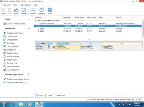 Extend Basic Disk Volume Windows 7 的图像结果