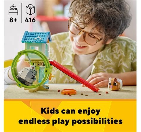 Lego Creator Hamster Wheel 3 In 1 Animal Toy Set 31155 Multicolour For ...