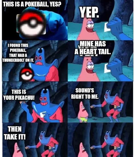 YEP. THIS IS A POKEBALL, YES? MINE HAS A HEART TAIL. YEP. I FOUND THIS ...