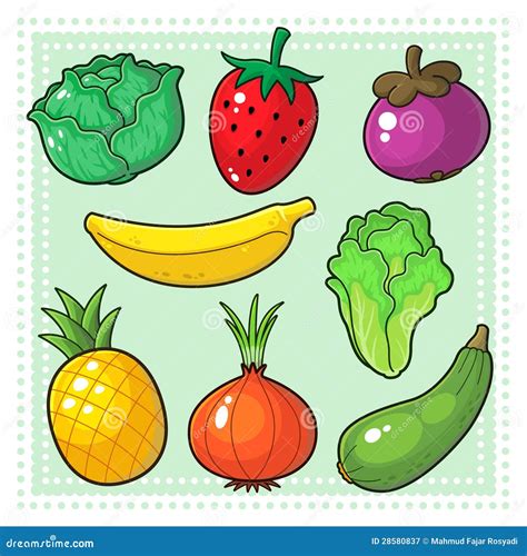 Frutas Y Verduras 03 Fotografía de archivo libre de regalías - Imagen ...