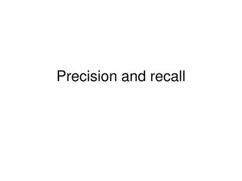 Image result for Recall and Precision Questions