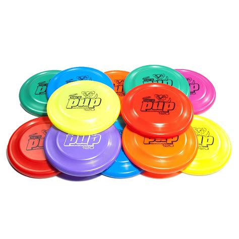 Hero Pup 120 Mini Flying Disc - 12 Pack Set : Amazon.in: Sports ...