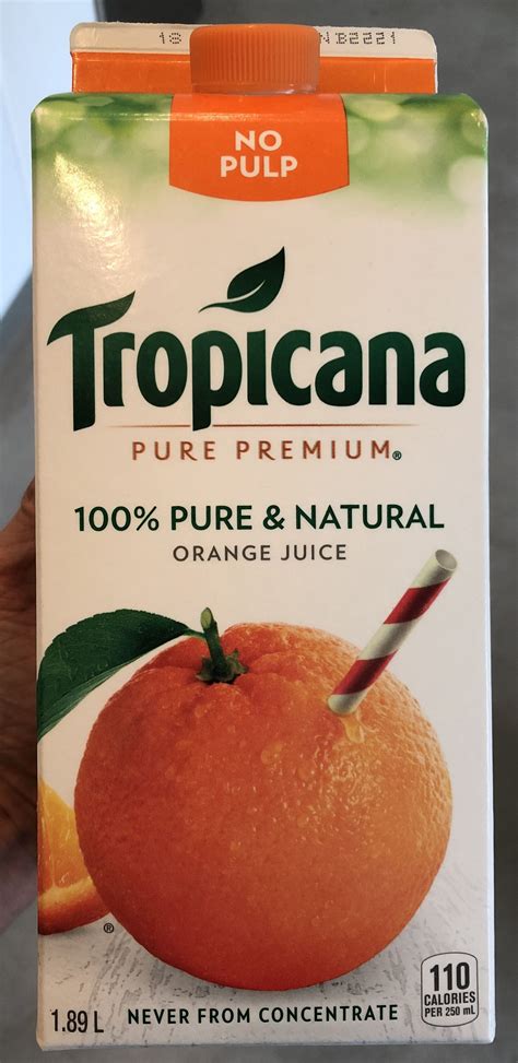 Tropicana Orange Juice Pulp