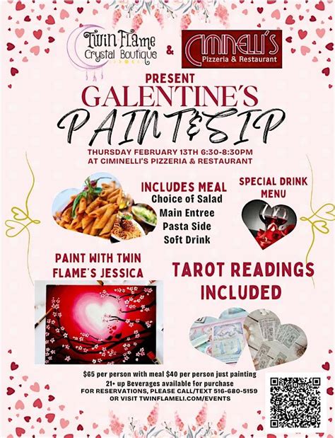Galentines Paint & Sip, Ciminelli's Pizza & Restaurant, Bethpage, 13 ...