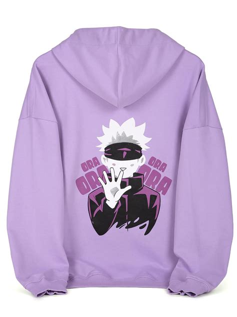 Buy ComicSense.xyz Unisex Jujutsu Kaisen Anime Oversized Hoodie for Men ...