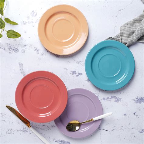 Color Plate Set of 2 Online - Premium Snack Plate | Nestasia