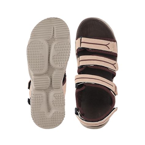 FUEL Keta Comfortable & Lightweight Sports Sandals for Men's (Brown ...
