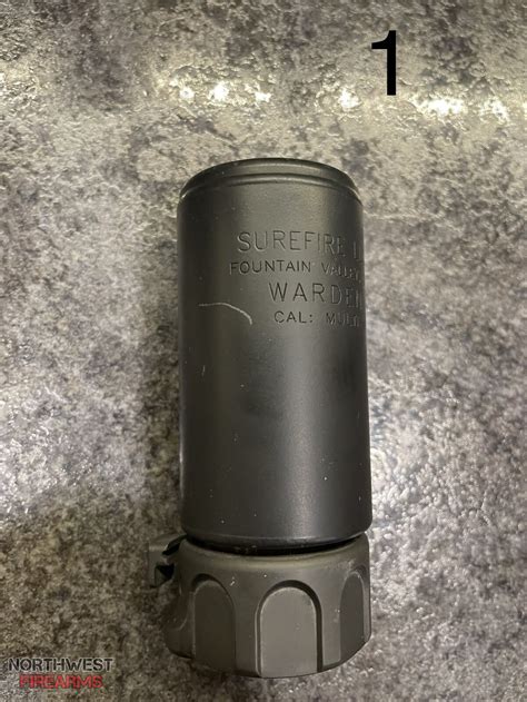 Surefire Warden, BLK 2x | Northwest Firearms