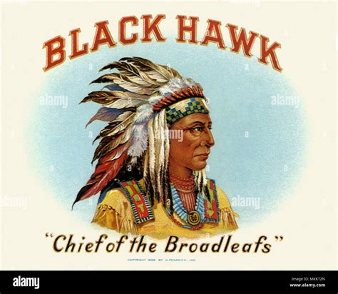 Chief black hawk hi-res stock photography and images - Alamy