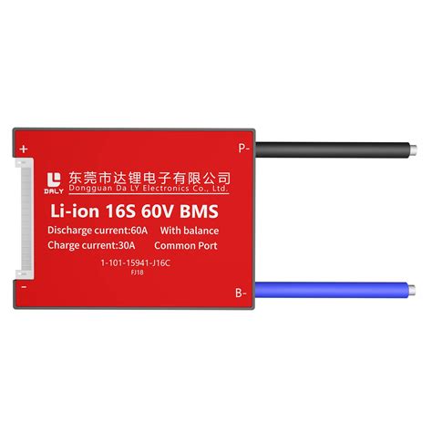 Buy DALY BMS 16S 60V 60A Li-ion Battery Charging Discharge Controller ...