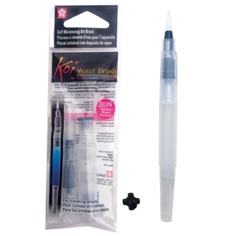 htconline.in| Sakura Koi Water Brush No.6 Medium - htconline.in