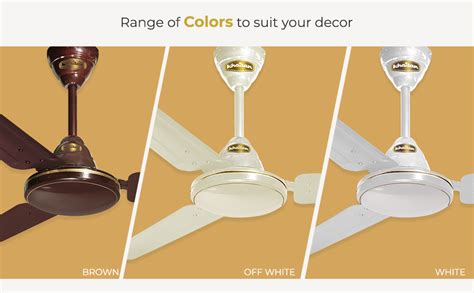 Buy Khaitan Freedom 1200 MM Ceiling Fan|High Speed 380 RPM|50 Watts |MS ...