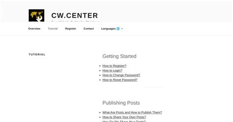 Image result for CW Tutorial