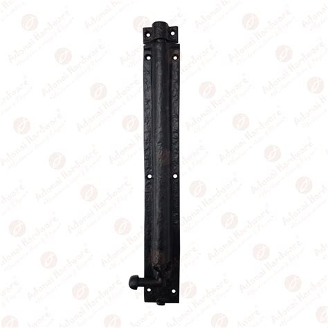 Best 12" Jaala Antique Iron Barrel Bolt - Adonai Hardware