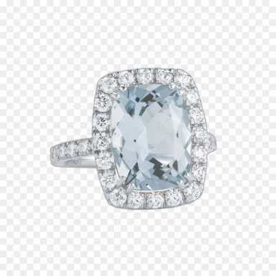 Blue Diamond Zircon Stone High Resolution Isolated PNG FGFJR79M - Pngsource