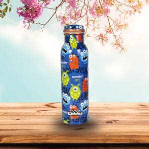 Smily Kiddos Sparkle Dare Dino Copper Water Bottle