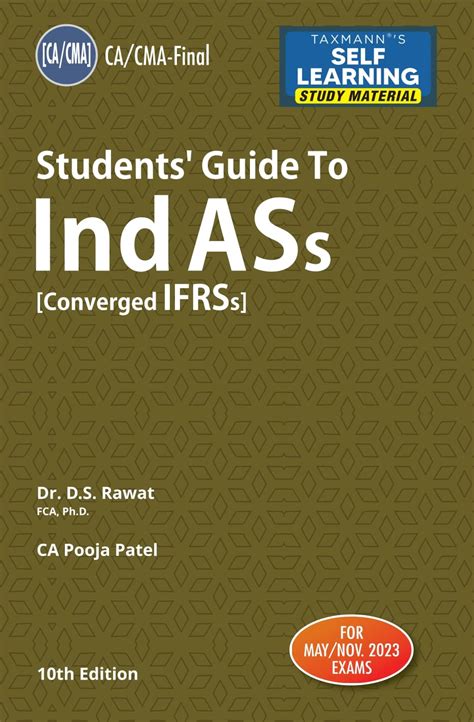 Buy Taxmann's Students' Guide to Ind ASs [Converged IFRSs] – Most ...