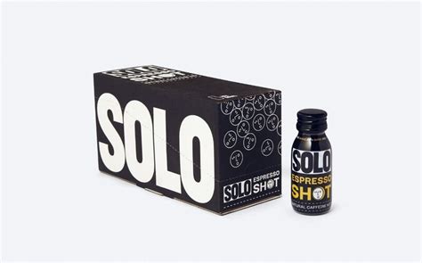 Prepackaged Cold Espresso Shots : Solo Espresso Shot