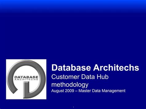 Master Data Management Methodology 的图像结果