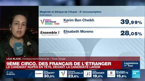 Législatives : le candidat NUPES en tête dans la 9e circo. des Français ...