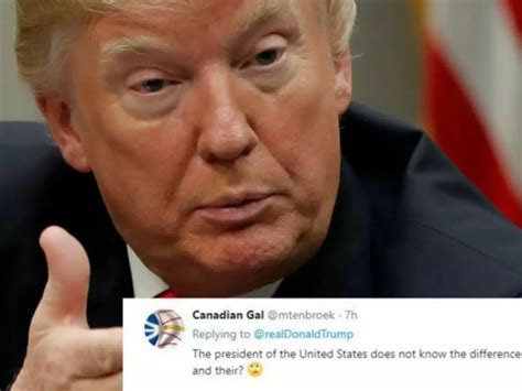 Donald Trump Misspells ‘Their’ And Twitter Users Teach Him A Lesson In ...