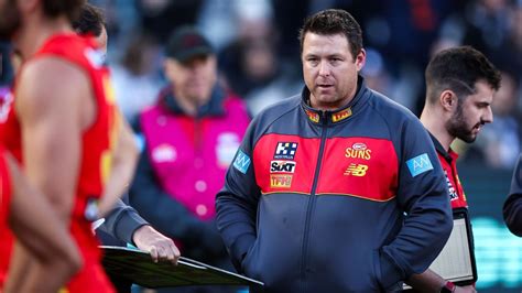 AFL Gold Coast Suns Mark Evans was right to back Stuart Dew says Suns ...