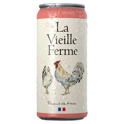 La Vieille Ferme Rose Wine Can 200ml - Morrisons Online Groceries & Offers