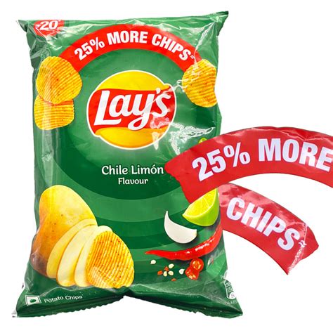 Lay's Chile limon Potatoes Chips 50g - Yogi Mart - Online Indian ...