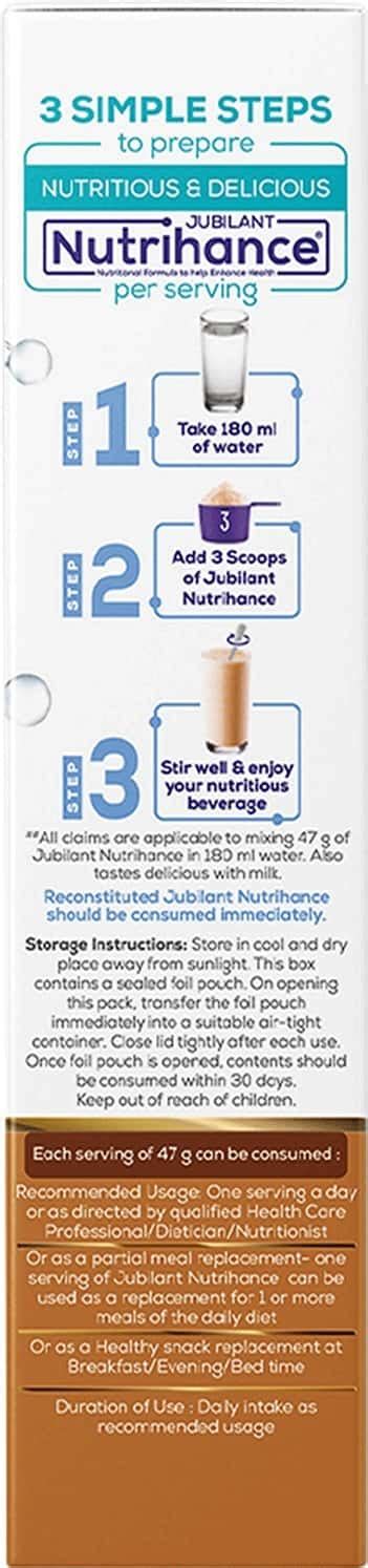 Buy JUBILANT NUTRIHANCE COMPLETE NUTRITIONAL DRINK - IMMUNITY, MANAGE ...