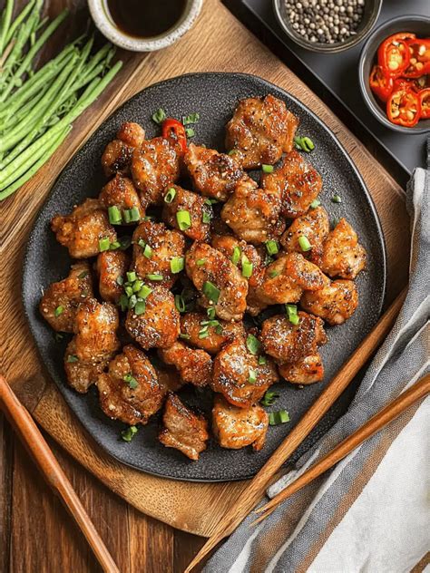 Irresistible Salt & Pepper Pork Chop Bites in 30 Minutes