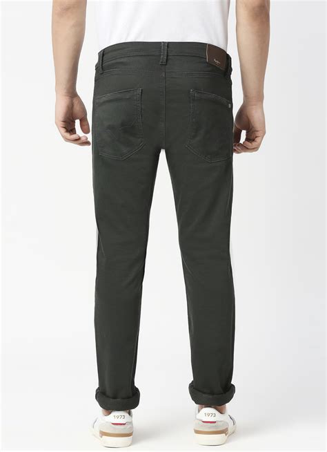 Vapour Slim Fit Mid Waist Jeans | Pepe Jeans India