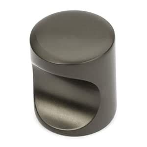 25 Pack - Cosmas 3312GPH Graphite Contemporary Cabinet Hardware Finger ...