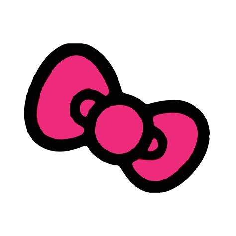 Hello Kitty Bow Png Free Download - Rose Png