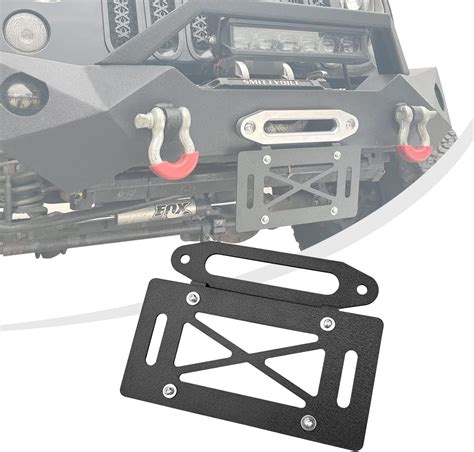 Buy SUORTO License Plate Mount for Hawse Fairlead Winch License Plate ...