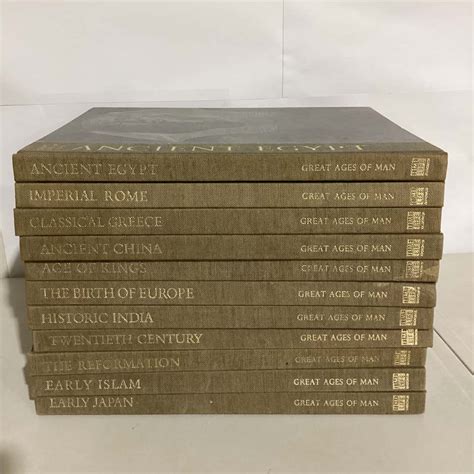 Timelife Great Ages Of Man Books x11 Circa 1966(s)