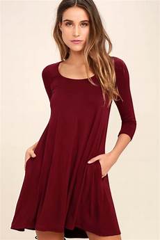 swing dresses wine dress swing dress sleeve dress 34 00 swing dresses wine dress swing dress sleeve dress 34 00